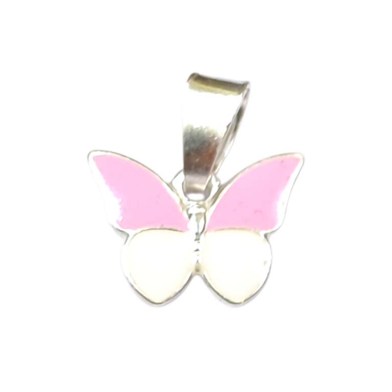Dije plata esmaltado