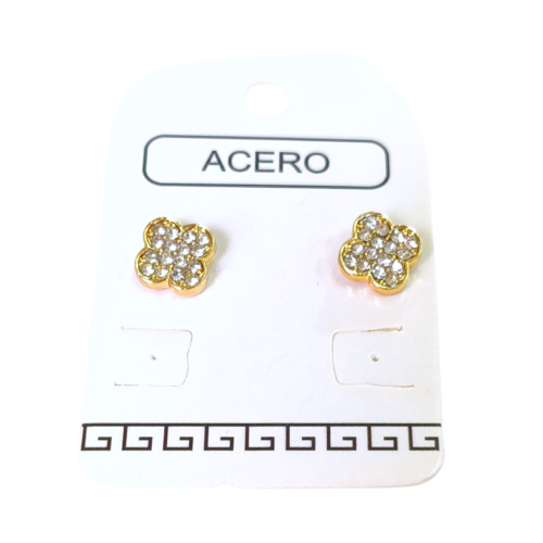 Aro AQD trébol strass