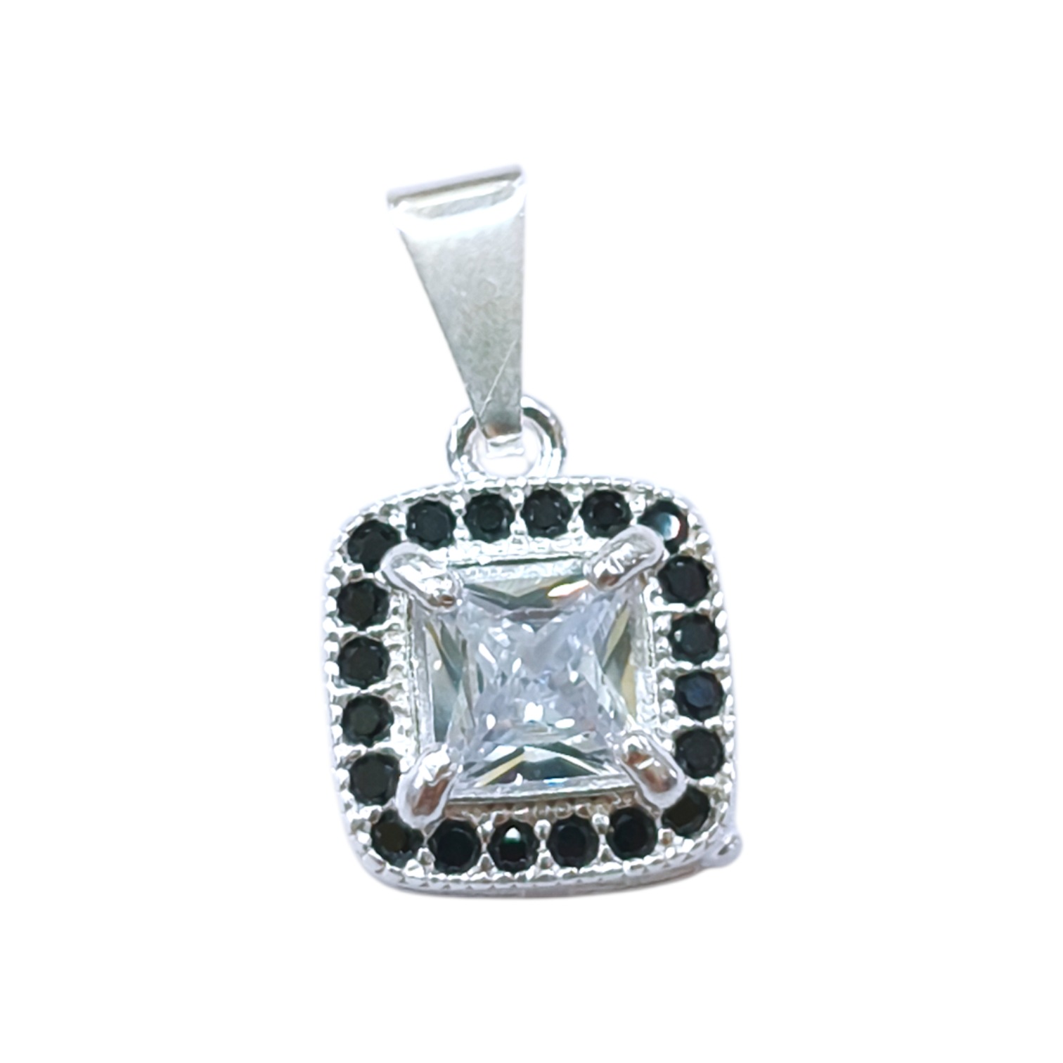 Dije Plata Micro Cubic