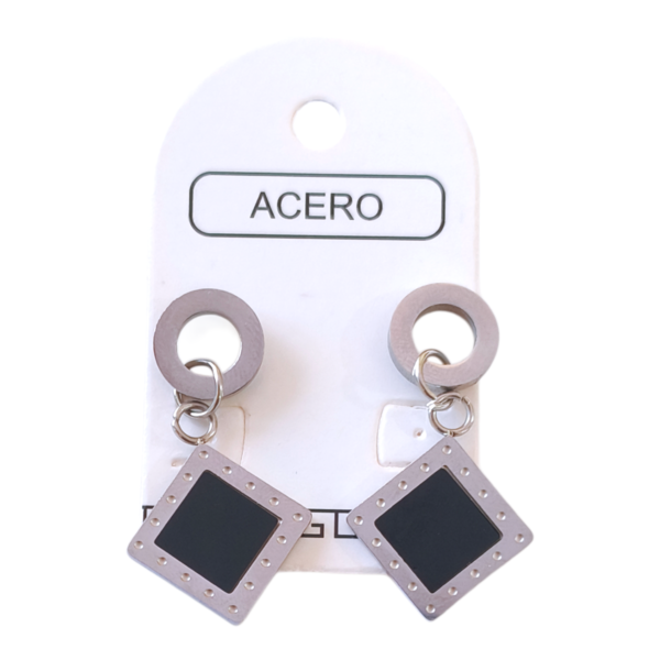 Aro AQ colgante esmaltado