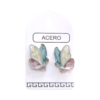 Aro AQ mariposa esmaltada