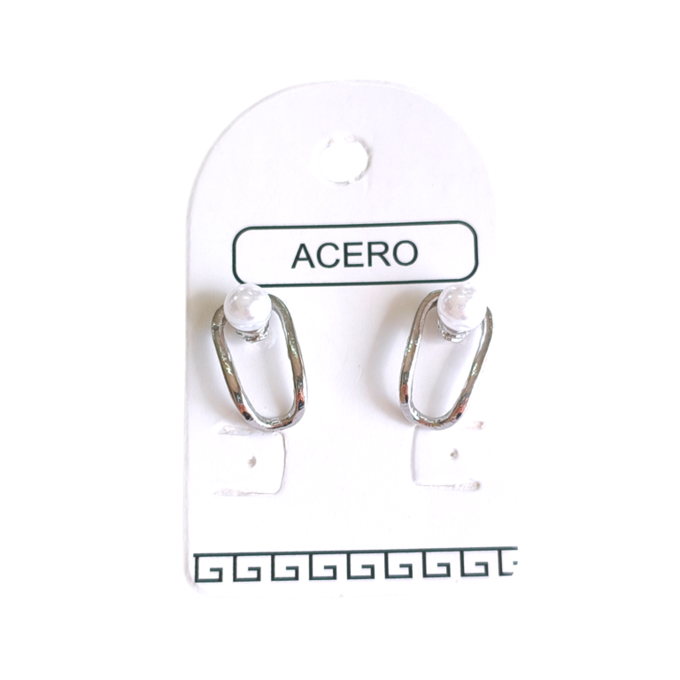 Aro AQ  abierto con perla