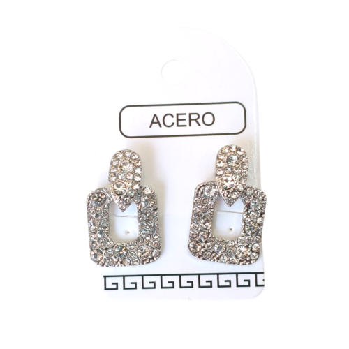 Aro AQ strass cuadrado