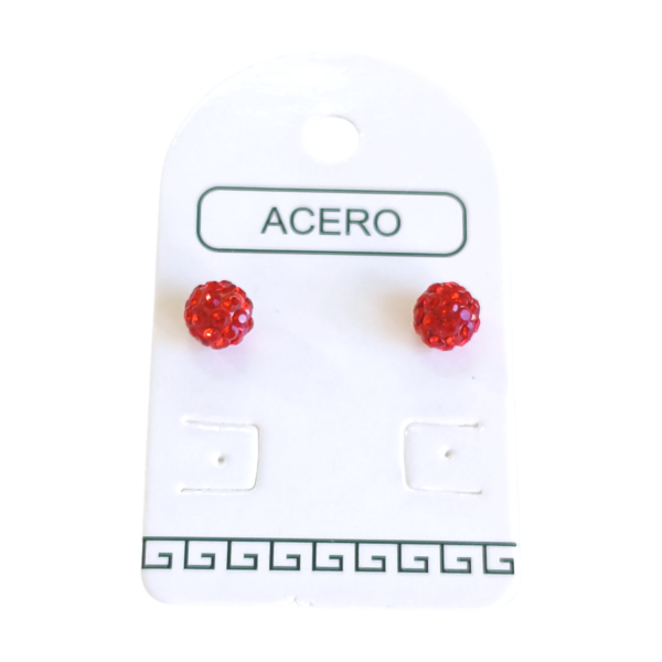 Aro AQ bolita de fuego color 6mm