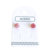 Aro AQ bolita de fuego color 6mm