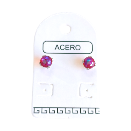 Aro AQ cristal de roca facetado