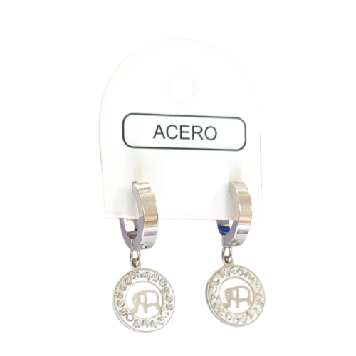 Aro AQ argolla con dije strass