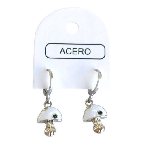 Aro AQ argollita con dije esmaltado