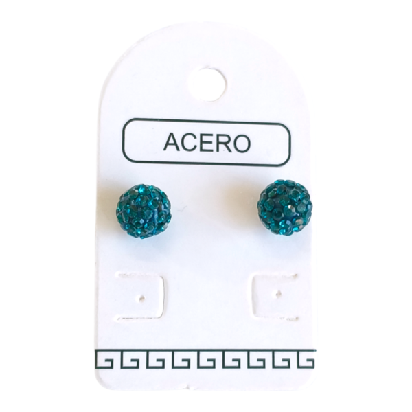 Aro AQ bolita de fuego 8mm