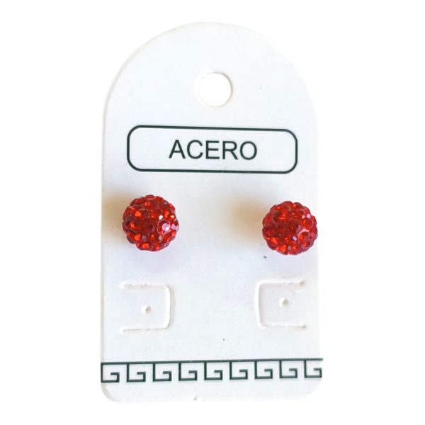 Aro AQ bolita de fuego 8mm