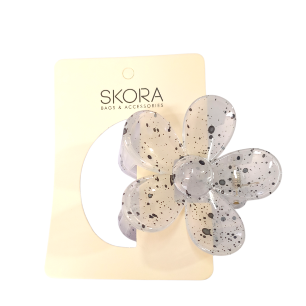 Broche grande flor