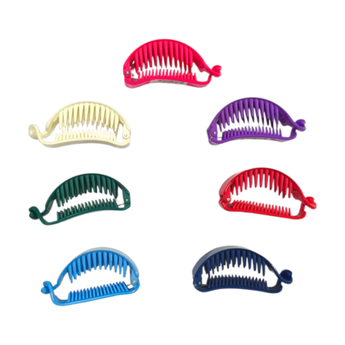 Broche banana plana Nylon