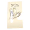 Broche strass y perlitas