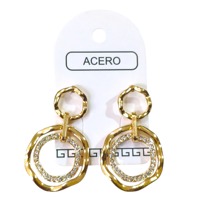 Aro AQ 2 argollas colgantes.