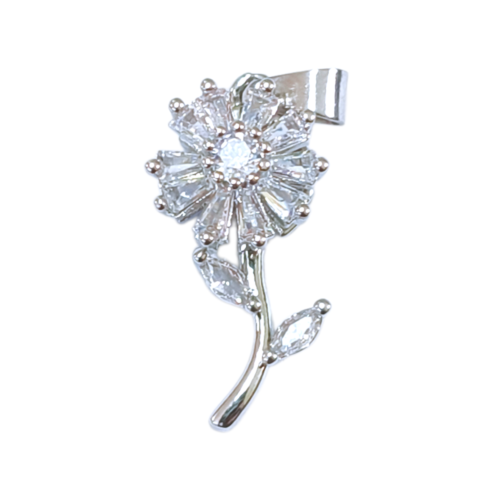 Dije AQ Premium con cubic girasol