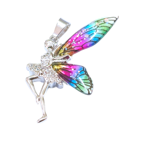 Dije AQ Premium con cubic Hada