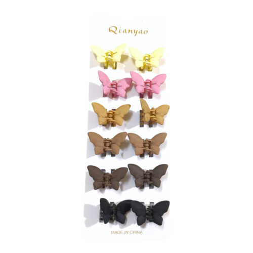 Set Broches mariposa x12u