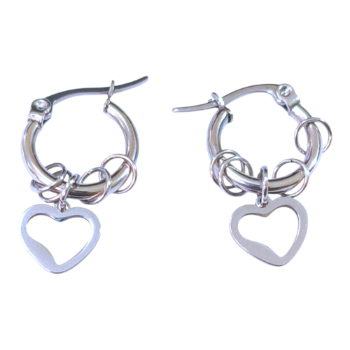 Aro AQ argollita dije corazón