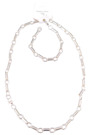 Conjunto AQB Cadena + Pulsera
