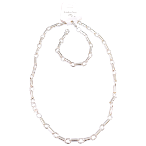 Conjunto AQB Cadena + Pulsera