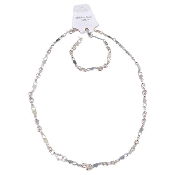 Conjunto AQB Cadena + Pulsera