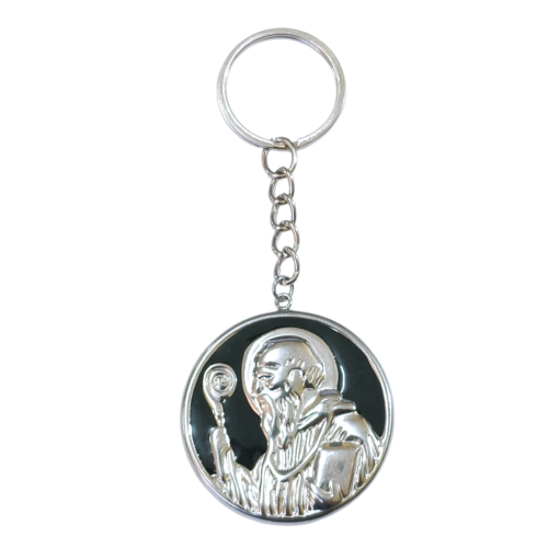 Llavero con dije de acero