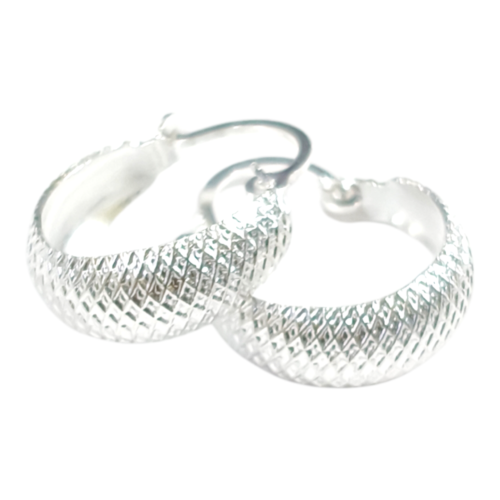 Argolla PL 925 Media Caña