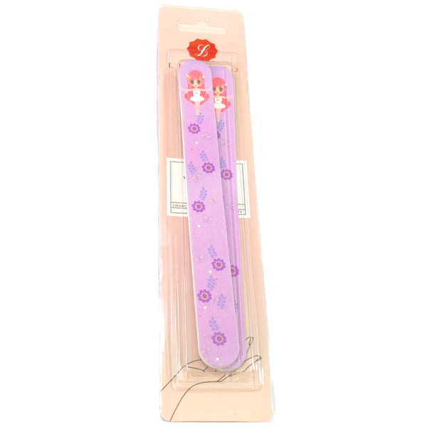 Limas de uñas blíster x2