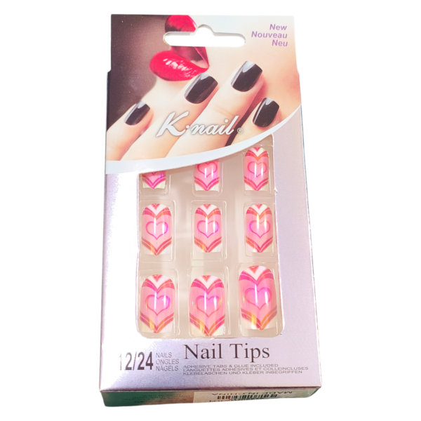 Uñas postizas 12T/24u. Con