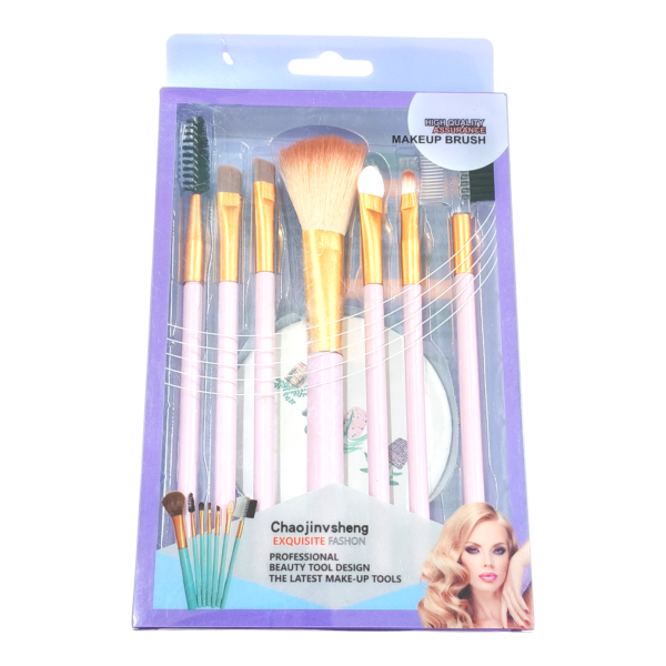 Set de Brochas en caja con espejo
