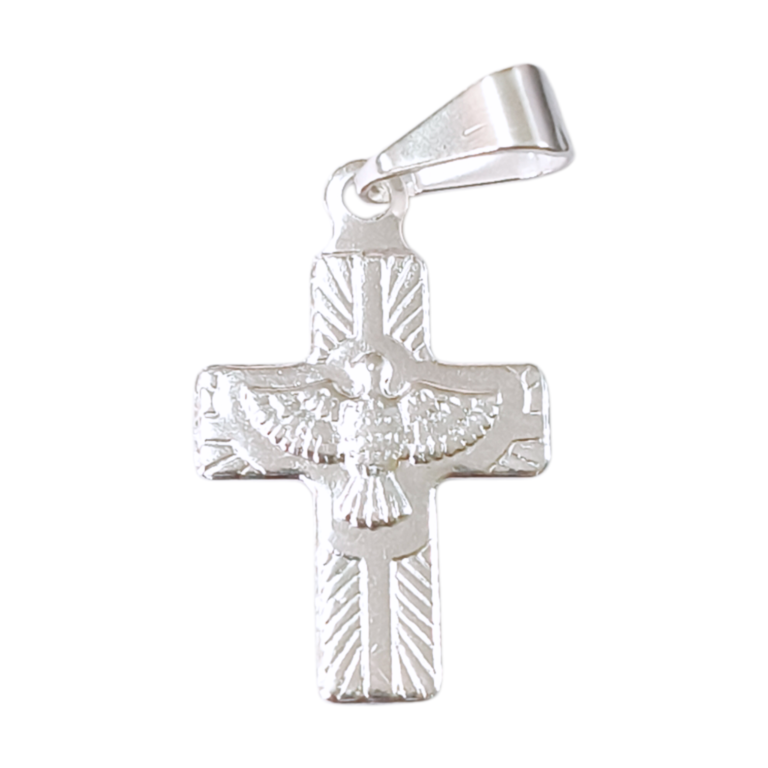 Dije Plata Cruz 1