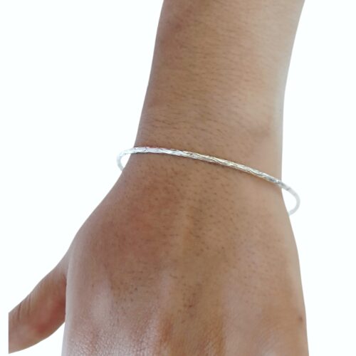 Pulsera esclava plata 900