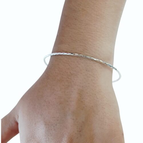 Pulsera esclava plata 900