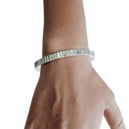 Pulsera esclava plata 900