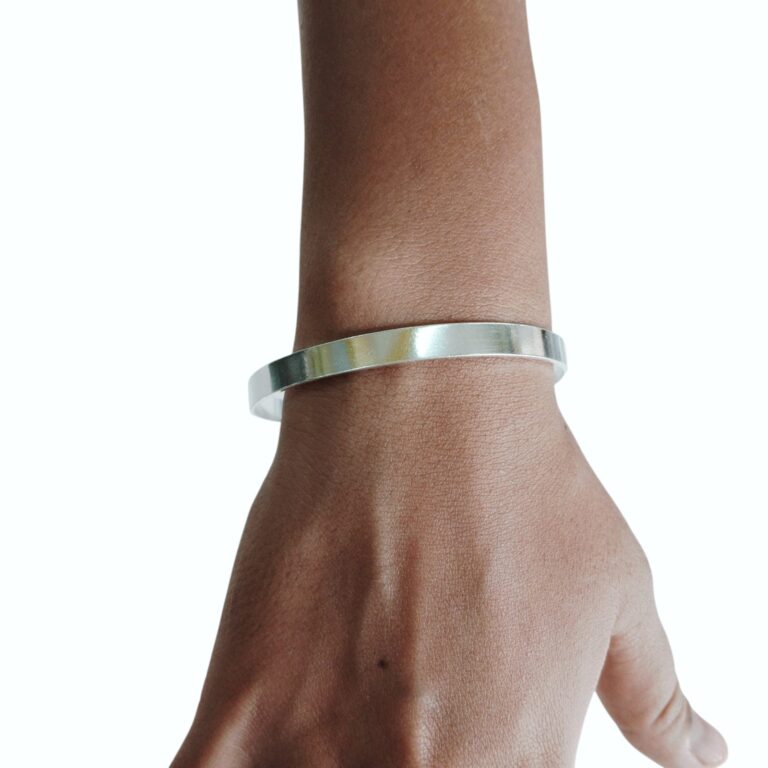 Pulsera esclava plata 900