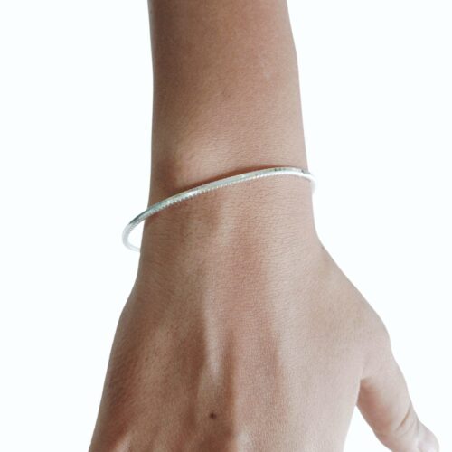 Pulsera esclava plata 900