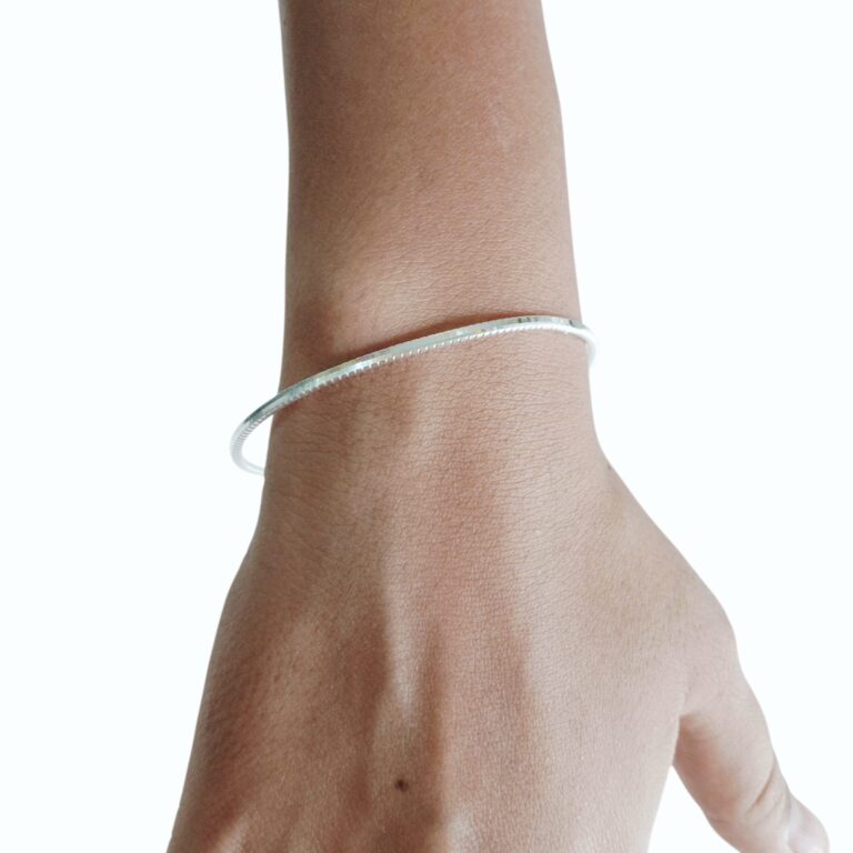 Pulsera esclava plata 900