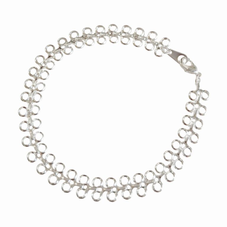Pulsera plata 900