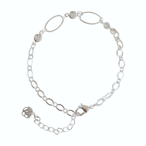 Pulsera plata 900