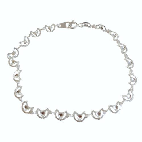 Pulsera plata 900