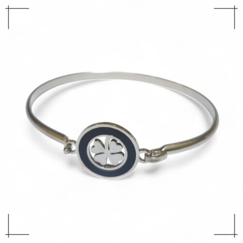 Pulsera AQ esclava c/dije