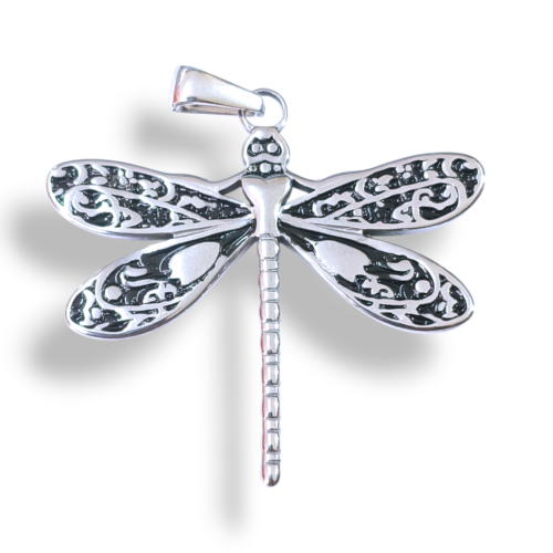 Dije AQ libelula calada