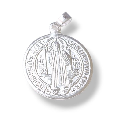 Dije Plata Medalla /S. Benito