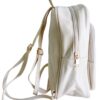 Mochila eco cuero cocida dama