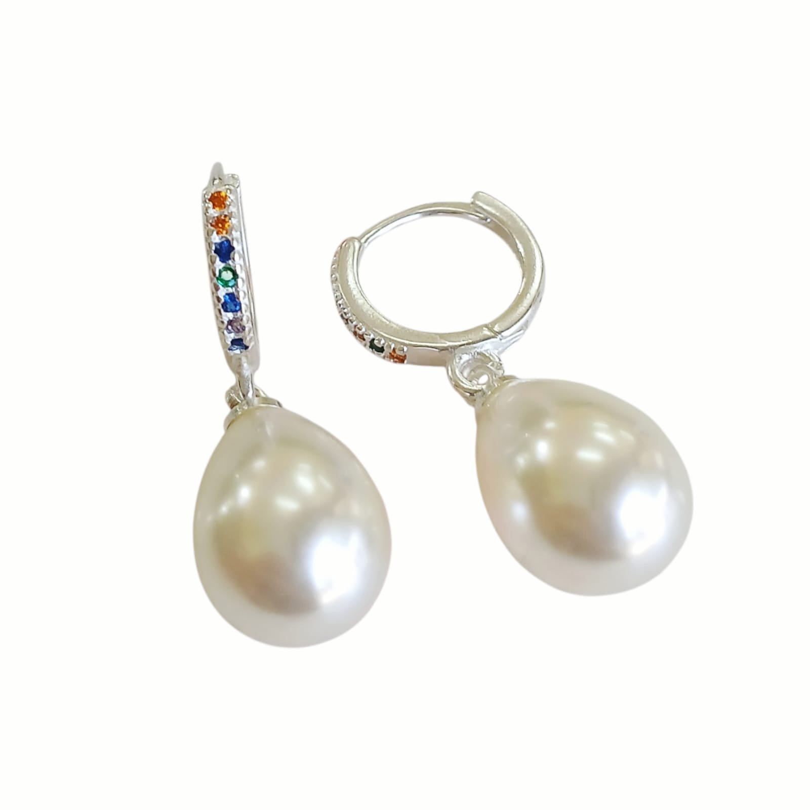 Argolla Plata 925 con Cubic/Perla