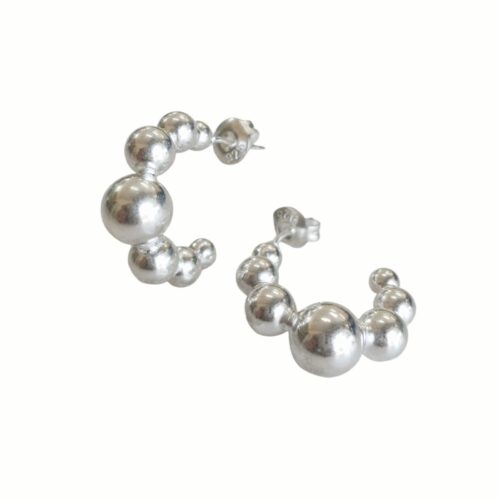 Aro Plata 925 Moda Chunky