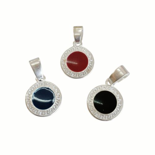 Dijes plata esmaltados