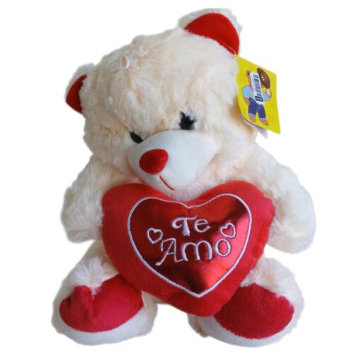 PELUCHE Osito con corazón te amo 32cm
