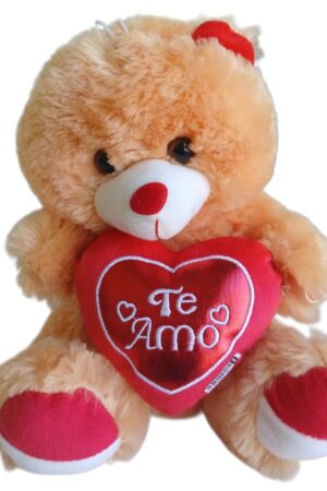 PELUCHE Osito con corazón te amo 32cm