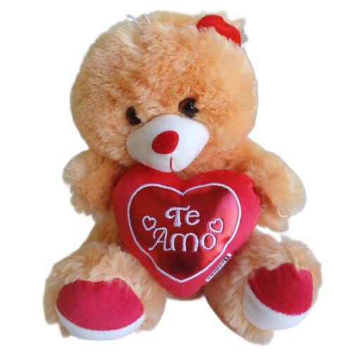 PELUCHE Osito con corazón te amo 32cm